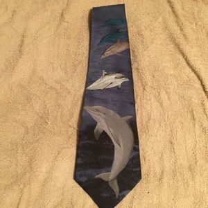 Dolphin necktie